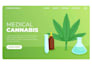 create thc vape cannabis wordpress website design or blog design with elementor